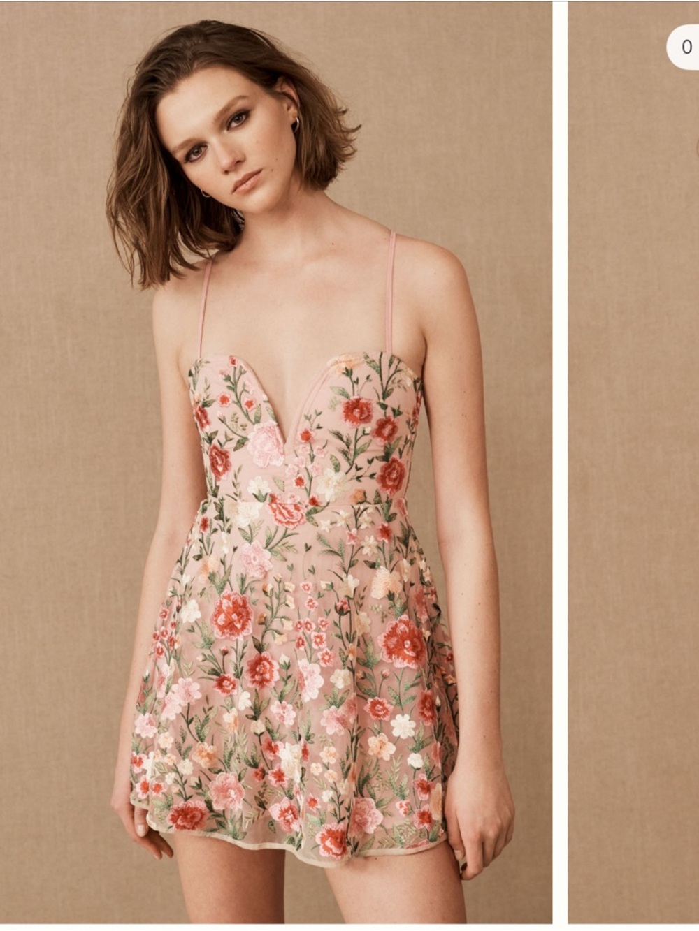 For Love & Lemons Luna Mini Dress